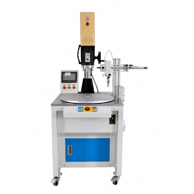 15kHz3200W Rotary Table Ultrasonic Plastic Welding Machine