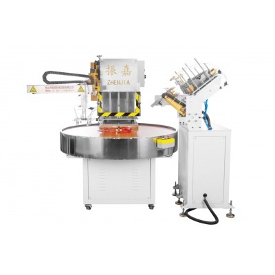 Double Manipulator Glue Packaging Blister Sealing Machine